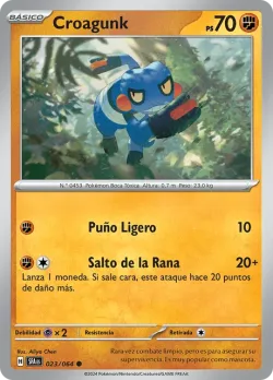 Croagunk #023/064 · Pokémon