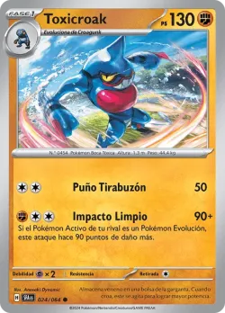 Toxicroak #024/064 · Pokémon