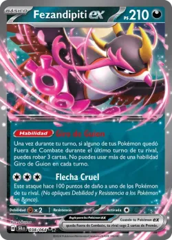 Fezandipiti ex #038/064 · Pokémon