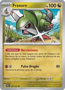 Fraxure #045/064 · Pokémon