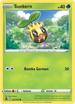 Sunkern #005/195 · Pokémon