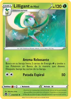 Hisuian Lilligant #010/195 · Pokémon