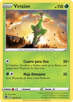 Virizion #014/195 · Pokémon