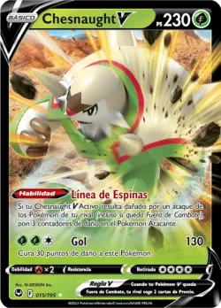 Chesnaught V #015/195 · Pokémon