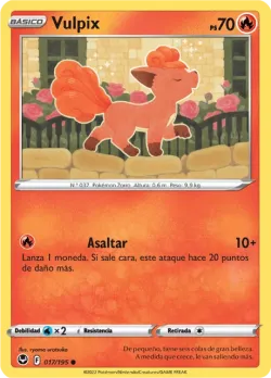 Vulpix #017/195 · Pokémon
