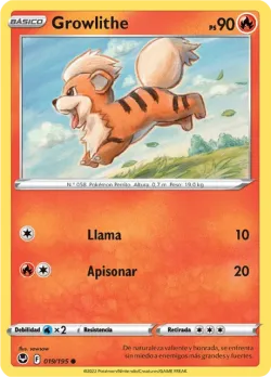 Growlithe #019/195 · Pokémon