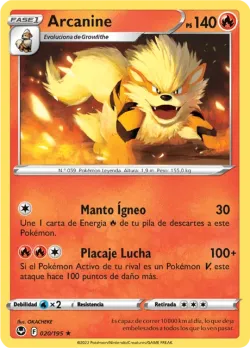Arcanine #020/195 · Pokémon