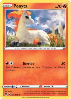 Ponyta #021/195 · Pokémon