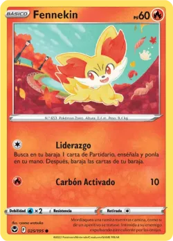 Fennekin #025/195 · Pokémon