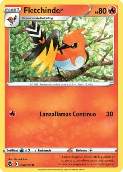 Fletchinder #028/195 · Pokémon