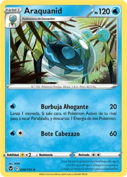 Araquanid #048/195 · Pokémon