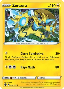 Zeraora #056/195 · Pokémon
