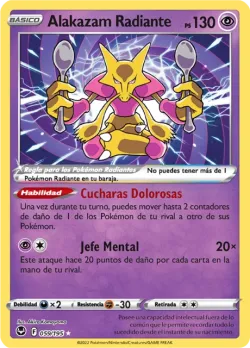 Radiant Alakazam #059/195 · Pokémon