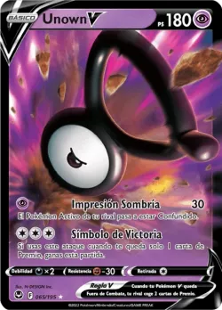 Unown V #065/195 · Pokémon