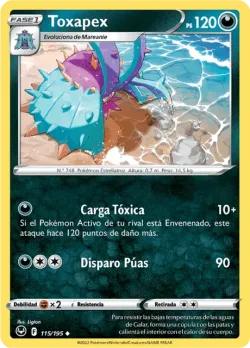 Toxapex #115/195 · Pokémon