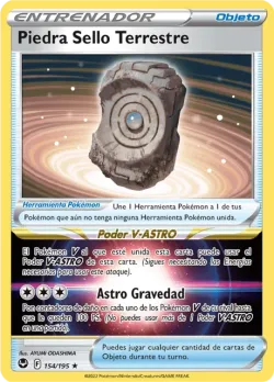 Earthen Seal Stone #154/195 · Pokémon