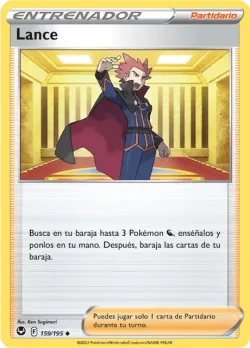 Lance #159/195 · Pokémon