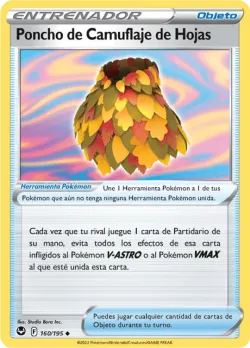Leafy Camo Poncho #160/195 · Pokémon