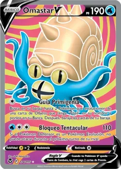 Omastar V #174/195 · Pokémon