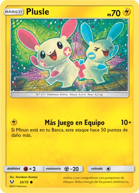 Plusle 「SLG 033」「ES」