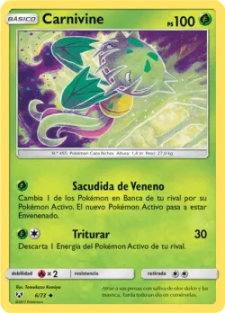 Carnivine #6/73 · Pokémon