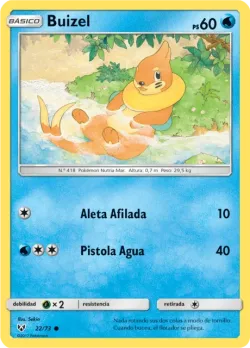Buizel #22/73 · Pokémon
