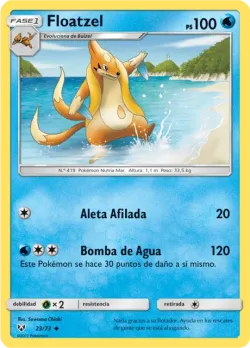 Floatzel #23/73 · Pokémon