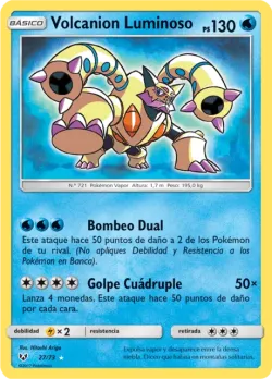 Shining Volcanion #27/73 · Pokémon