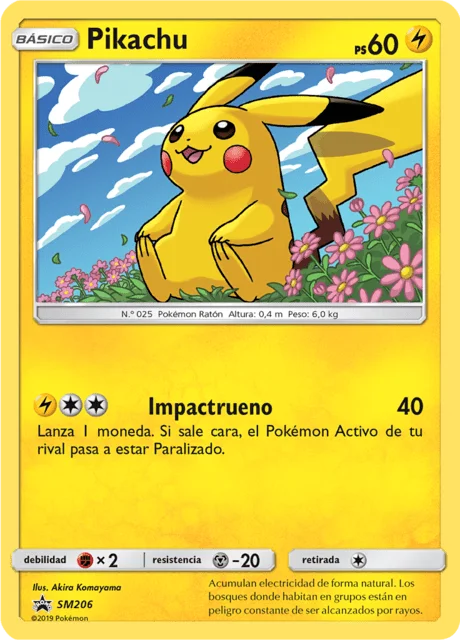 Pikachu 「SMP 206」「ES」
