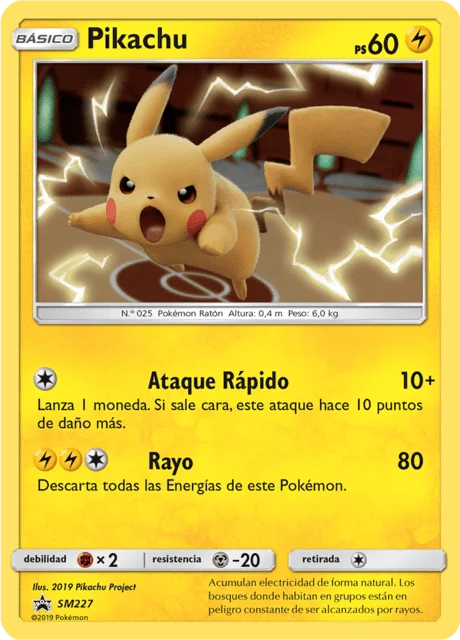 Pikachu 「SMP 227」「ES」