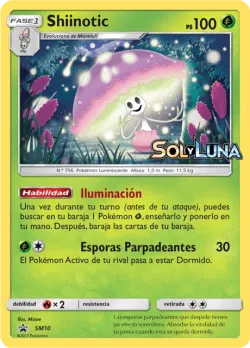 Shiinotic 「SMP 010」 · Pokémon