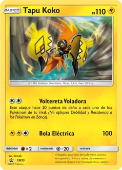Tapu Koko 「SMP 30a」 · Pokémon