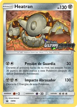 Heatran 「SMP 096」 · Pokémon