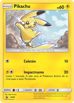 Pikachu 「SMP 098」 · Pokémon