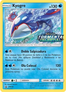 Kyogre 「SMP 129」 · Pokémon