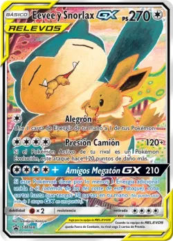 Eevee & Snorlax-GX 「SMP 169」 · Pokémon