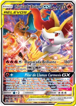 Charizard & Braixen-GX 「SMP 230」「ES」