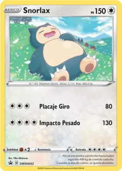 Snorlax 「SP 032」 · Pokémon