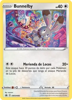 Bunnelby 「SP 082」 · Pokémon