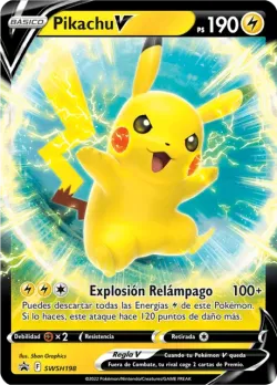 Pikachu V 「SP 198」 · Pokémon