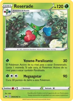 Roserade #004/202 · Pokémon