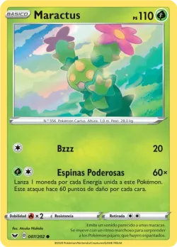 Maractus #007/202 · Pokémon