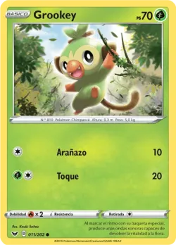Grookey #011/202 · Pokémon