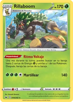 Rillaboom #014/202 · Pokémon