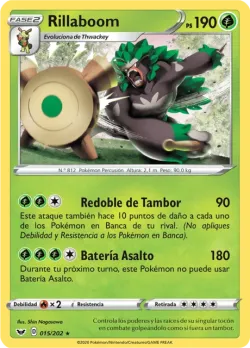 Rillaboom #015/202 · Pokémon