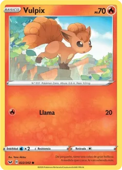 Vulpix #022/202 · Pokémon