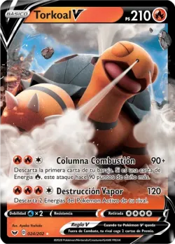 Torkoal V #024/202 · Pokémon