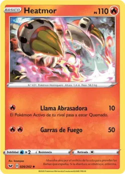 Heatmor #026/202 · Pokémon