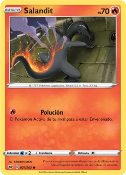 Salandit #027/202 · Pokémon