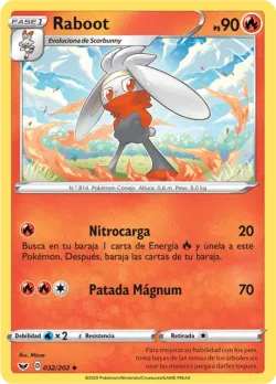 Raboot #032/202 · Pokémon